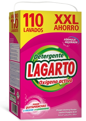 Boîte détergent LAGARTO 110 doses Boîte détergent LAGARTO 110 doses