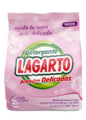 Sac LESSIVE EN POUDRE MAINS LAGARTO 400 grs Sac LESSIVE EN POUDRE MAINS LAGARTO 400 grs
