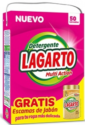 détergent LESSIVE EN POUDRE LAGARTO 50 doses détergent LESSIVE EN POUDRE LAGARTO 50 doses